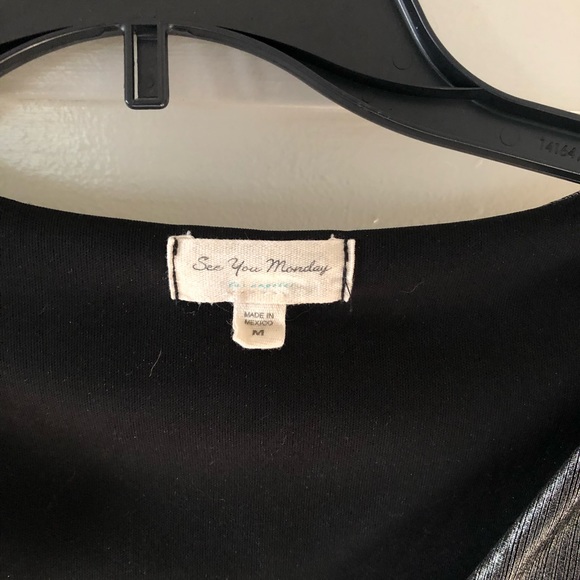 Silver Metallic Dress - Picture 7 of 8